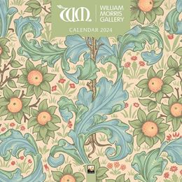 WILLIAM MORRIS GALLERY WALL CALENDAR 2024