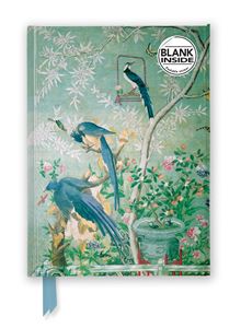 AUDUBON PAIR OF MAGPIES FOILED BLANK A5 JOURNAL (HB)