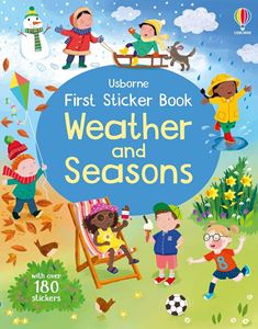 FIRST STICKER BOOK: WEATHER AND SEASONS (PB)