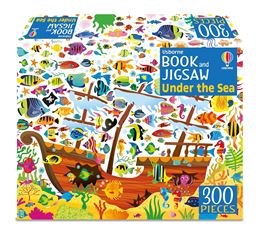 USBORNE BOOK AND JIGSAW: UNDER THE SEA (300 PIECES)