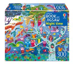 USBORNE BOOK AND JIGSAW: NIGHT TIME (300 PIECES)