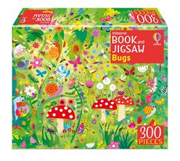 USBORNE BOOK AND JIGSAW: BUGS (300 PIECES)