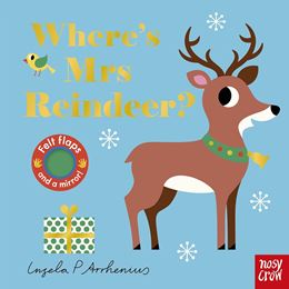 WHERES MRS REINDEER (FELT FLAPS) (BOARD)