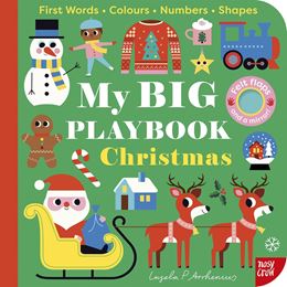 MY BIG PLAYBOOK: CHRISTMAS (FELT FLAPS) (BOARD)
