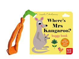 WHERES MRS KANGAROO BUGGY BOOK (FELT FLAPS) (BOARD)