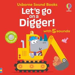 LETS GO ON A DIGGER (USBORNE SOUND BOOKS)