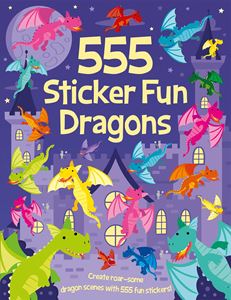 555 STICKER FUN DRAGONS (PB)