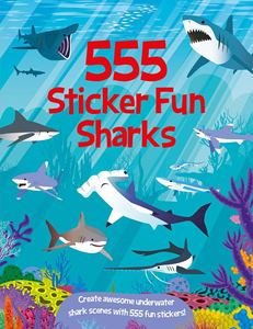 555 STICKER FUN SHARKS (PB)