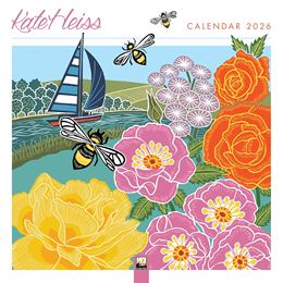 KATE HEISS WALL CALENDAR 2026 (FLAME TREE) (PFP)