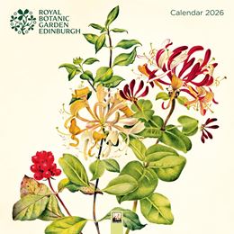 ROYAL BOTANIC GARDEN EDINBURGH 2026 WALL CALENDAR (FLAME)