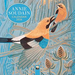 ANNIE SOUDAIN 2026 MINI WALL CALENDAR (FLAME TREE) (PFP)