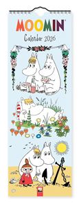 MOOMIN 2026 SLIM WALL CALENDAR 2026 (FLAME TREE) (PFP)