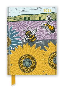 KATE HEISS SUNFLOWER FIELDS 2026 LUXURY DIARY PLANNER (HB)