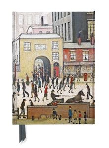 L S LOWRY COMING FROM THE MILL FOILED LINED A5 JOURNAL (HB)