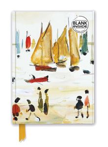 L S LOWRY YACHTS FOILED BLANK A5 JOURNAL (HB)