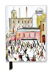 L S LOWRY GOING TO WORK FOILED BLANK A5 JOURNAL (HB)