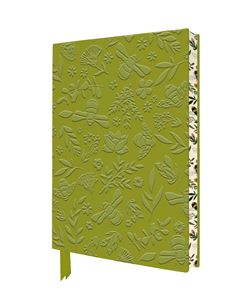 JADE MOSINSKI GARDEN BEES ARTISAN ART RULED A5 NOTEBOOK (HB)