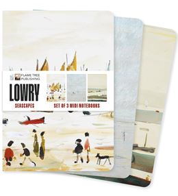LOWRY SEASCAPES SET OF 3 MIDI NOTEBOOKS (PB)