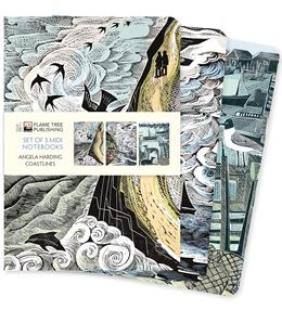 ANGELA HARDING COASTLINES SET OF 3 MIDI NOTEBOOKS (PB)