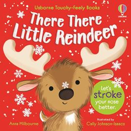 THERE THERE LITTLE REINDEER (USBORNE TOUCHY FEELY) (BOARD)