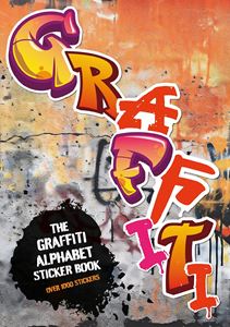 GRAFFITI ALPHABET STICKER BOOK (SKITTLEDOG) (PB)