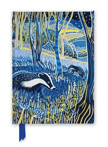 ANNIE SOUDAIN FORAGING BY MOONLIGHT FOILED RULED A5 JOURNAL 
