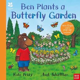 BEN PLANTS A BUTTERFLY GARDEN (NAT TRUST) (LIFT FLAP) (PB)