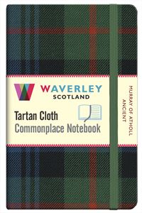 TARTAN CLOTH NOTEBOOK POCKET: MURRAY OF ATHOLL ANCIENT