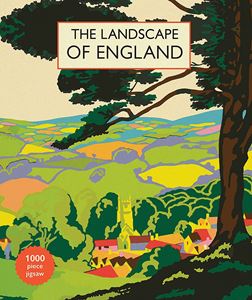 BRIAN COOKS LANDSCAPE OF ENGLAND 1000 PIECE JIGSAW PUZZLE