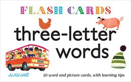 FLASH CARDS: THREE LETTER WORDS (BUTTON BOOKS)