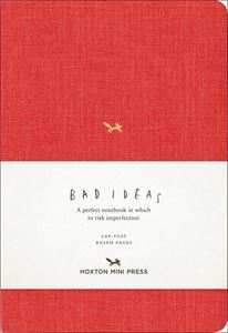 BAD IDEAS NOTEBOOK (RED / LINED)