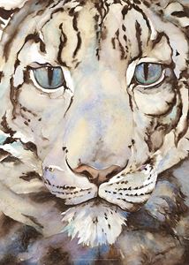 JACKIE MORRIS POSTER: SNOW LEOPARD