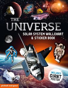 UNIVERSE: SOLAR SYSTEM WALLCHART POSTER/ STICKER BOOK (PB)