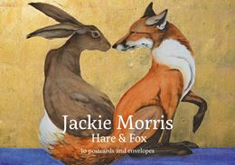 JACKIE MORRIS FOX AND HARE POSTCARDS BOX