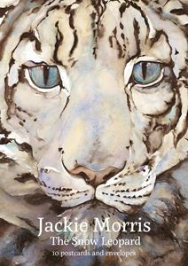 JACKIE MORRIS SNOW LEOPARD POSTCARDS BOX