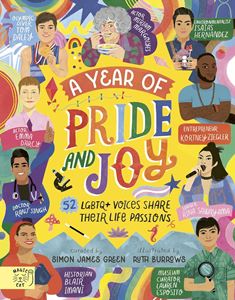 YEAR OF PRIDE AND JOY: 52 LGBTQ VOICES (MAGIC CAT) (HB)