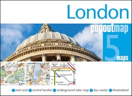 LONDON POPOUT MAP (5 MAPS) (NEW)