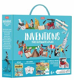 INVENTIONS: THE ULTIMATE ATLAS (BOOK CARDS & JIGSAW)