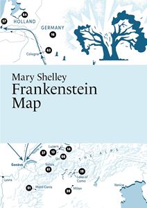 MARY SHELLEY FRANKENSTEIN MAP (PARIS GRAFIK)