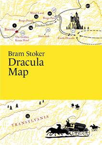 BRAM STOKER DRACULA MAP (PARIS GRAFIK)