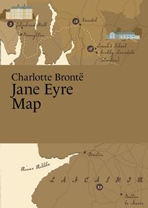 CHARLOTTE BRONTE JANE EYRE MAP (PARIS GRAFIK)