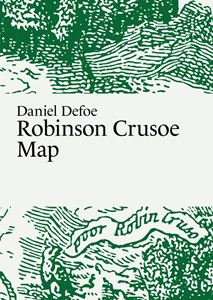 DANIEL DEFOE ROBINSON CRUSOE MAP (PARIS GRAFIK)