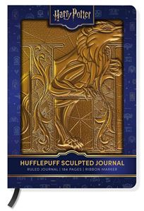 HARRY POTTER: HUFFLEPUFF SCULPTED JOURNAL (A5 RULED) (HB)