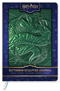 HARRY POTTER: SLYTHERIN SCULPTED JOURNAL (A5 RULED) (HB)