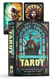 STAINED GLASS TAROT (DECK/GUIDEBOOK) (INNER TRADITIONS)