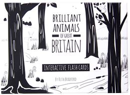 BRILLIANT ANIMALS OF GREAT BRITAIN FLASHCARDS (LITTLE BLACK 