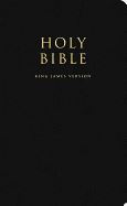 HOLY BIBLE (KJV BLACK LEATHER ED) (HB)