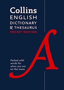 COLLINS POCKET ENGLISH DICTIONARY AND THESAURUS (7TH ED)