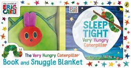 VERY HUNGRY CATERPILLAR BOOK AND SNUGGLE BLANKET