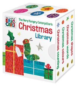 VERY HUNGRY CATERPILLARS CHRISTMAS LIBRARY (BOARD)